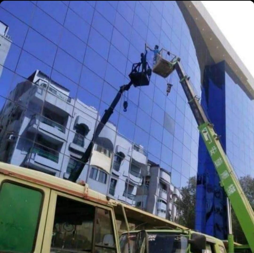 زجاج محلات - صرح كلين الرياض